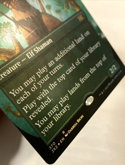 MTG Oracle of Mul Daya (Borderless Foil) Double Masters 2022 370 LP - NM - Image 2