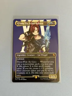 MTG: G'raha Tia, Scion Reborn (Borderless) [Final Fantasy] Near Mint - Image 2
