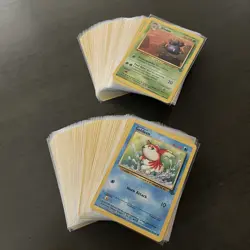 Vintage WOTC Unlimited Jungle Pokemon Cards Lot Of 125 - VLP-NM - Image 1