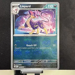 Liepard (MasterBall Pattern) 056/086 SV: White Flare (WHT) Pokemon TCG NM EN - Image 1