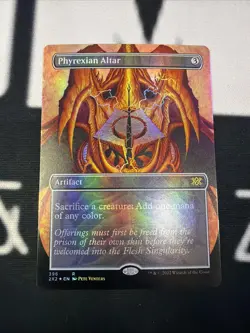 Magic the Gathering Phrexian Altar Borderless Foil Double Masters 2022 - Image 1