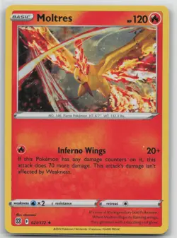 Pokemon Card Moltres (Cosmos Holo) Promo Miscellaneous Cards & Products 021/172 - Image 1