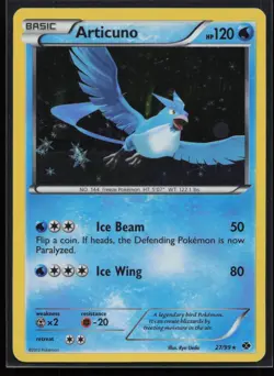 Articuno 27/99 Next Destinies Cosmos Holo Blister Exclusives Pokemon TCG Card - Image 1