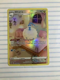Pokemon TCG Altaria Holo Rare gg19/gg70 Crown Zenith In NM Condition - Image 1