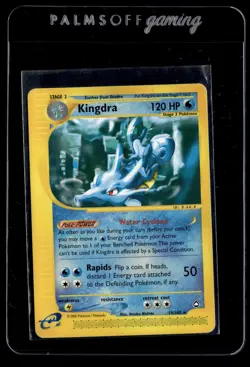 Kingdra 19/147 Aquapolis Rare Pokemon - Image 1