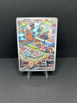Rotom 197/182 Holo Illustration Rare Destined Rivals Pokemon Card NM - Image 1