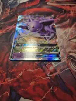 Pokemon TCG Espeon GX 61/149 Sun & Moon Base Set Holo Ultra Rare Card - NM - Image 3