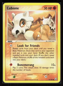 Cubone Common Pokemon Team Rocket Returns 51/109 LP - Image 1