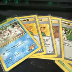 pokemon tcg gym heroes rares and bulk no holos all lp to mp - Image 1