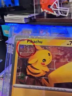 Pikachu 051/162 Pokemon Day STAMPED Cosmos Pokemon Day Promo SWIRL 🌀 - Image 3