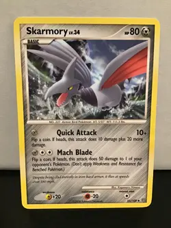 Skarmory 51/100 Uncommon Pokemon Stormfront - Image 1