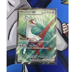 Pokemon Latias ex 220/191 SV08 Surging Sparks Full Art Ultra Rare Holo 210 HP EX - Image 1
