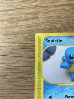 Pokemon TCG Squirtle 131/165 Expedition Base Set Regular English 2002 - Image 3