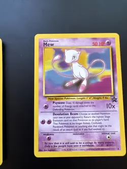 Mewtwo 3 Wotc Black Star Promo Pokemon English WB The First Movie Stamped 1999 - Image 3