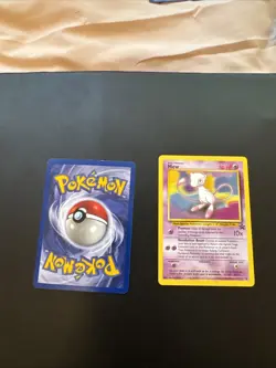 Mewtwo 3 Wotc Black Star Promo Pokemon English WB The First Movie Stamped 1999 - Image 4