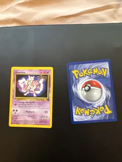 Mewtwo 3 Wotc Black Star Promo Pokemon English WB The First Movie Stamped 1999 - Image 5