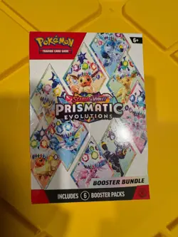 Pokemon TCG Factory Sealed Scarlet & Violet Prismatic Evolutions Booster Bundle - Image 1