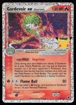 Gardevoir ex Delta Species 93/101 Celebrations: Classic Collection Pokemon NM - Image 1