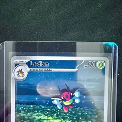 Pokemon TCG: Ledian - 144/142 - Illustration Rare Pokemon SV07 Stellar Crown MT - Image 3