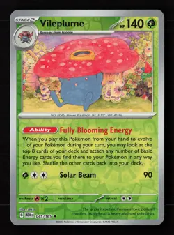 Vileplume 045/165 Reverse Holo Pokemon TCG SV: Scarlet & Violet 151 NM - Image 1