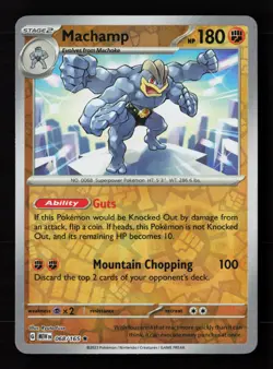 Machamp 068/165 Reverse Holo Pokemon TCG SV: Scarlet & Violet 151 NM - Image 1