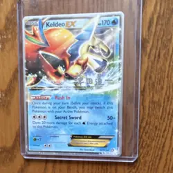 Pokemon Keldeo EX World Championship Decks 2014 Promo Regular 45/113 - Image 1