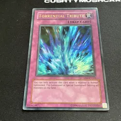 YUGIOH TORRENTIAL TRIBUTE ULTRA RARE DB1-EN228 - Image 2