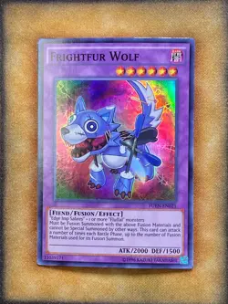 Yugioh Frightfur Wolf FUEN-EN021 Super Rare NM - Image 1