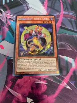 YUGIOH - LUNALIGHT GOLD LEO - SECRET RARE - DUAD - 1ST ED - NM - Image 1
