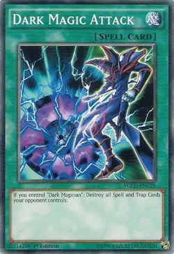 Dark Magic Attack YGLD-ENC29 Legendary Decks Yu-Gi-Oh 1st Edition NM/M - Image 1