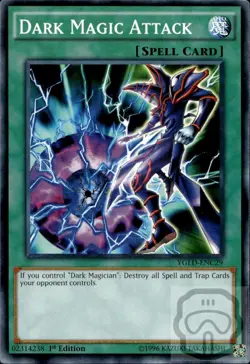 Dark Magic Attack YGLD-ENC29 Legendary Decks Yu-Gi-Oh 1st Edition NM/M - Image 2