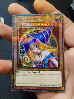 Yugioh!-Dark Magician Girl-MP24-EN009-Quarter Century Secret Rare-1st Ed-(VLP/NM - Image 3