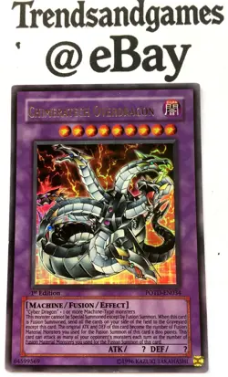 YUGIOH - CHIMERATECH OVERDRAGON - POTD-EN034 - 1ST ED - ULTRA RARE - NEAR MINT - Image 1
