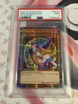 Yugioh Dark Magician Girl MP24-EN009 1st Edition PSA 9 - Image 1