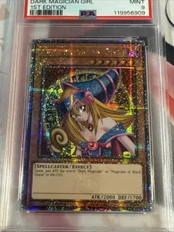 Yugioh Dark Magician Girl MP24-EN009 1st Edition PSA 9 - Image 2