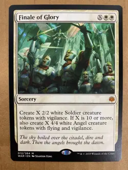 MTG 1x Finale of Glory # 12 War of the Spark Magic the Gathering Card x1 NM - Image 1
