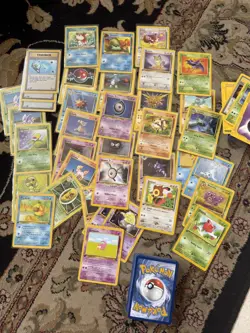 Pokemon 1st Edition Vintage Lot and Over 100 Non-1st Edition Cards (Pokemon TCG) - Image 1