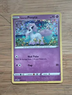 Galarian Ponyta SWSH013 Holo Rare Promo Card 2020 - Image 2
