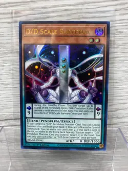 Yugioh! D/D Scale Surveyor - BLMM-EN042 - Ultra Rare - 1st Edition Near Mint, - Image 1
