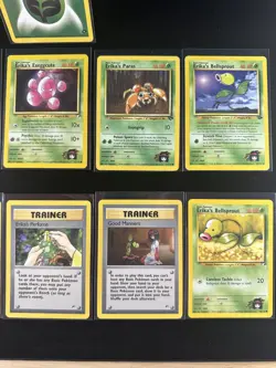 Pokemon Gym Heroes/ Challenge Erika Lot 11 Cards English ~MP/HP - Image 3