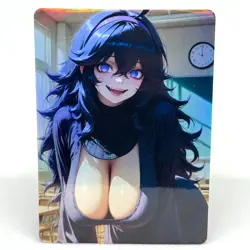 Pokemon Hex Maniac Goddess Anime Waifu ACG Foil Card - Image 1