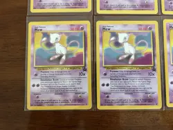 Pokemon TCG Mew Lot 8 Cards Wizards Black Star Promo #8 1999 Nintendo English - Image 4