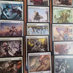 Commander Magic Deck 100 Cards = Completed Whole *Baird Pay to attack SOLDIERS* - Image 3