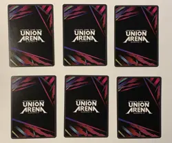 Union Arena 1* Black Clover Mixed 6 Card Lot 1 Star Alt Art Alternate L@@K One - Image 2