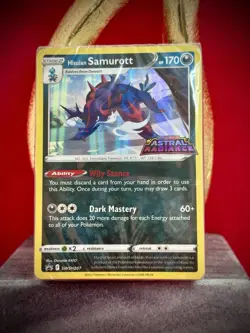 Astral Radiance Prerelease Promo Hisuian Samurott 40 Card Battle Deck SEALED! - Image 2
