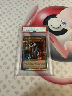 Chamber Dragonmaid *PSA MINT 9 RA04-EN032 *QCR Secret Rare * Yugioh - Image 1