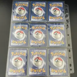 Vintage Complete Pokemon Non Holo Base Set 17-102 WOTC card collection 1999 🔥 - Image 2