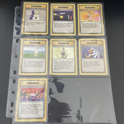 Vintage Complete Pokemon Non Holo Base Set 17-102 WOTC card collection 1999 🔥 - Image 3