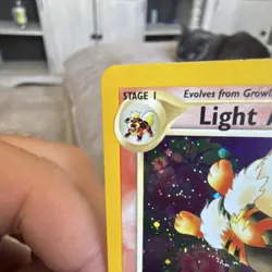 Pokemon Light Arcanine 100 HP Holo 12/105 Neo Destiny Card 2000 - Image 4