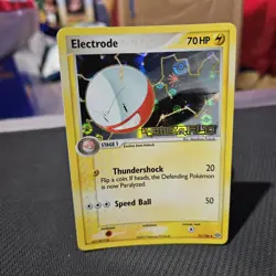 Electrode Pokemon TCG EX Emerald Reverse Holo Stamped Uncommon Card #27/106 - Image 1